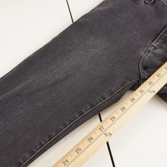 Good American Good Classic Black162 Boot Cut Stretch Jeans Sz 2 / 26 - Picture 7 of 10